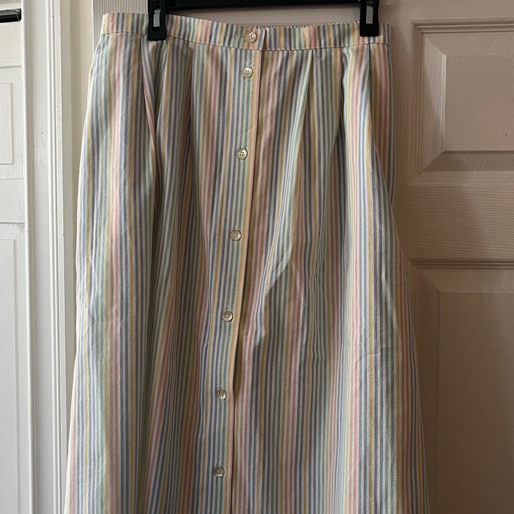 NWT sz 20w Alfred dunner striped skirt